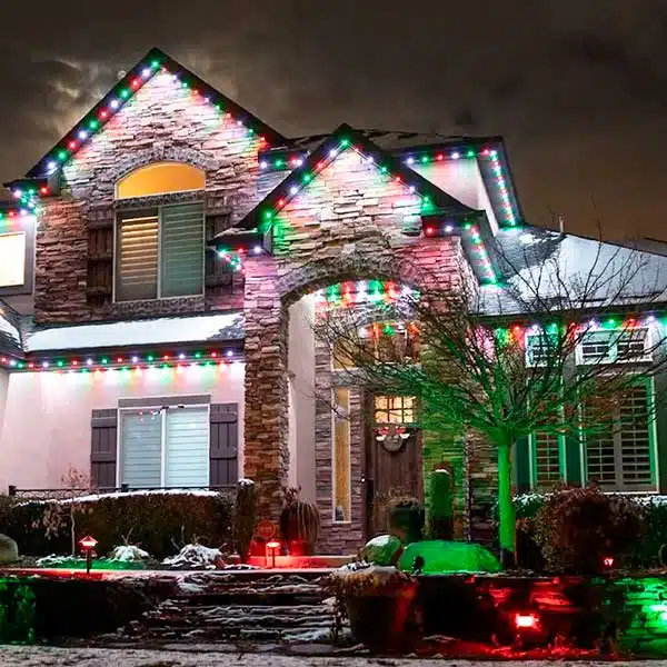 Holiday Lighting Installation in Fairfield